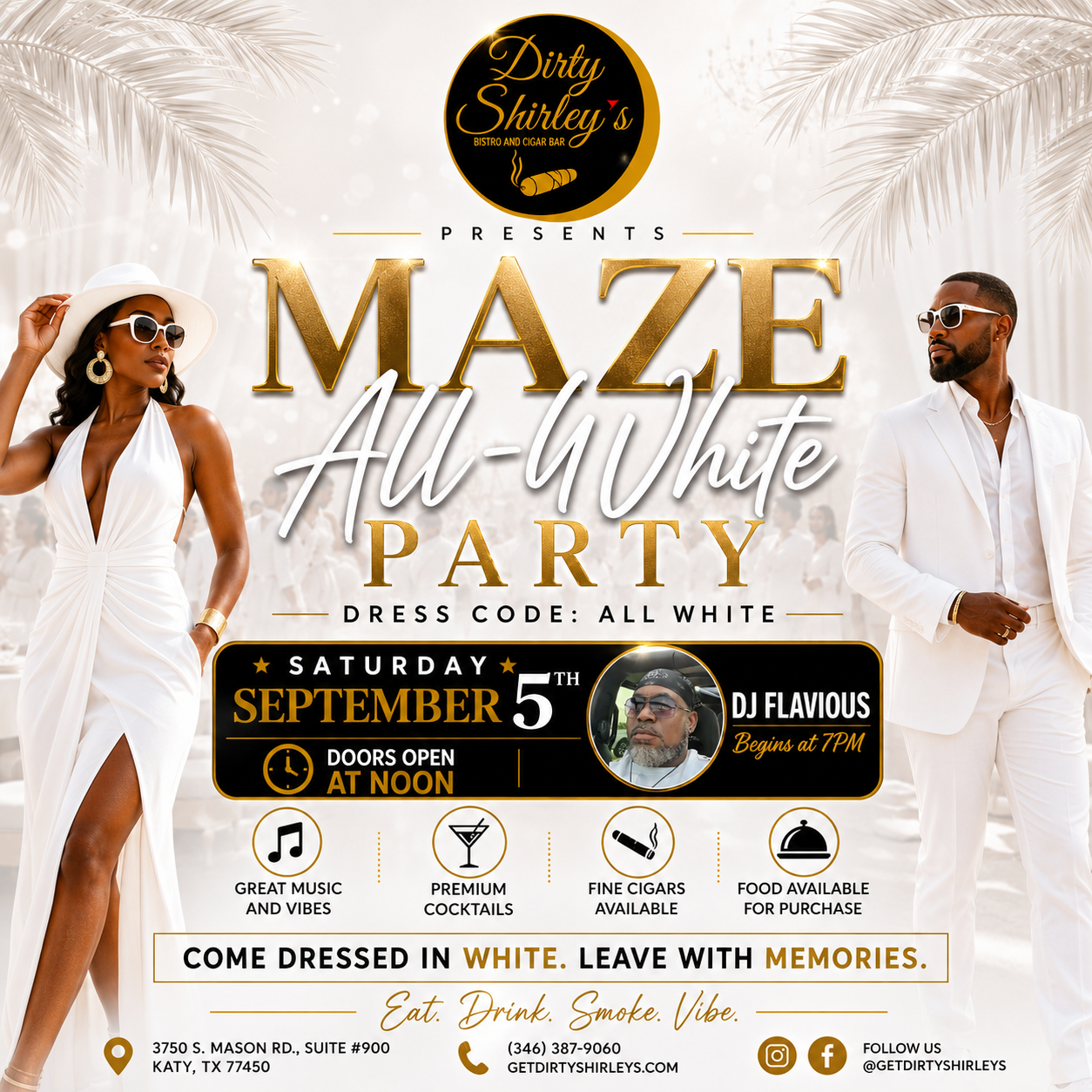 Maze All White Party